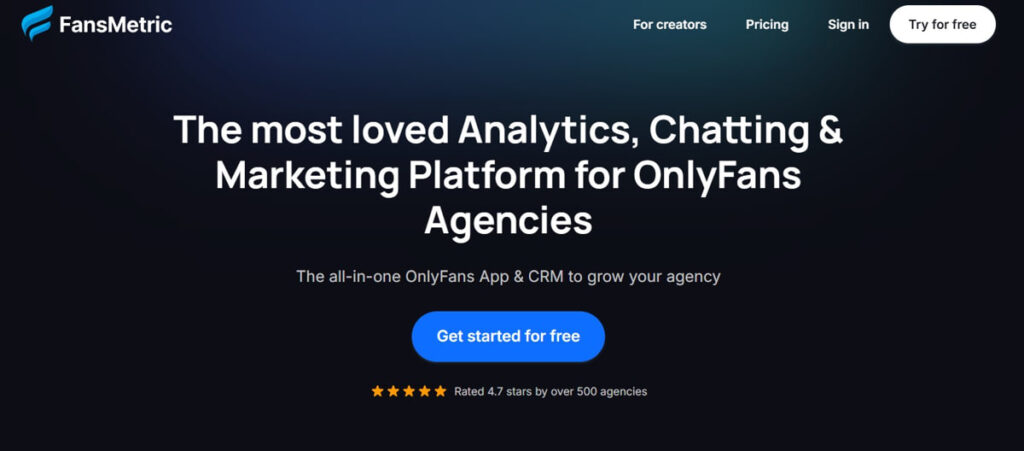 FansMetrics Homepage
